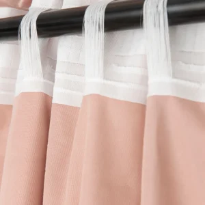 Zaslona Patty Welwetowa Brudny Roz 140X250 Cm