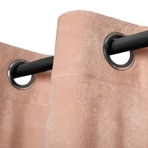 Zaslona Patty Welwetowa Brudny Roz 140X250 Cm