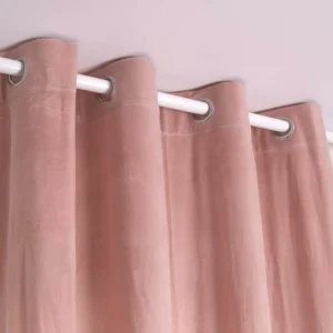 Zaslona Patty Welwetowa Brudny Roz 140X250 Cm