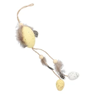 Zawieszka Faer Lungo Z Jajkami Zolta 40 Cm