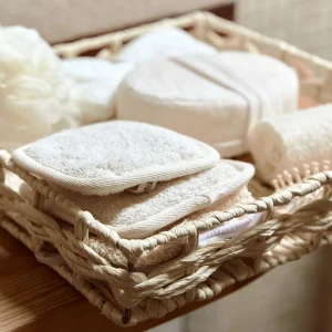 Zestaw Akcesoriow Do Pielegnacji Ciala Wellness 7 Szt 30X30X6 Cm