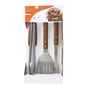 Zestaw Akcesoriow Easy Grill Do Grillowania 3 Szt.