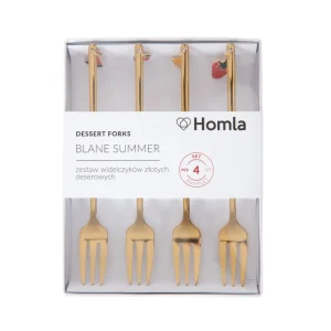 Zestaw Blane Summer Widelczykow Ch Deserowych 4 Szt