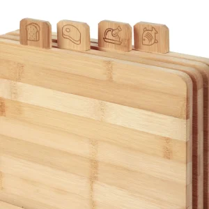 Zestaw Desek Bambou Bambusowych 30,5X10Cm