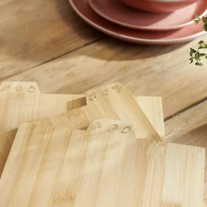 Zestaw Desek Bambou Kuchennych 3 Szt.