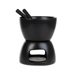 Zestaw Do Fondue Tolga Czarny 12X14 Cm