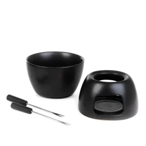 Zestaw Do Fondue Tolga Czarny 12X14 Cm