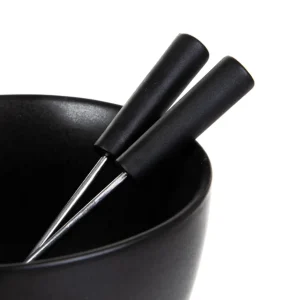 Zestaw Do Fondue Tolga Czarny 12X14 Cm