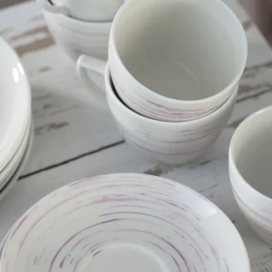 Zestaw Filizanek City Cherry Ze Spodkiem 12 El.