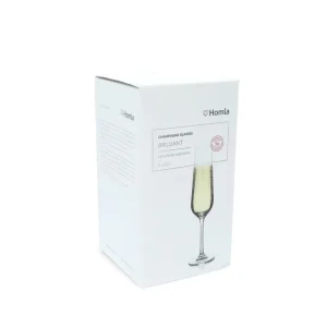 Zestaw Kieliszkow Brilliant Do Szampana 4 Szt. 0.20