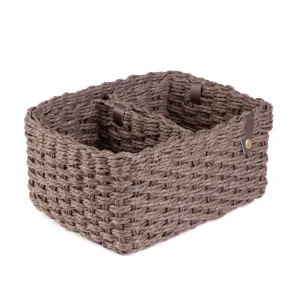 Zestaw Koszy Dekoracyjnych Vimet 3 Szt. 25X19X12 Cm 18X13X10 Cm 18X13X10 Cm