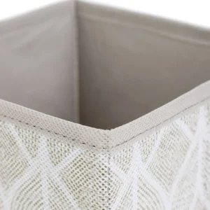 Zestaw Koszy Do Przechowywania Hadria Bezowych 2X6 Cm X 6 Cm X 10 Cm