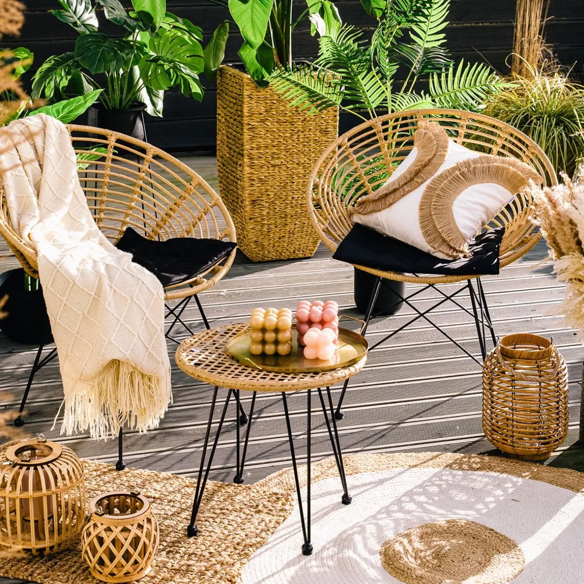 zestaw_mebli_leuca_boho_p_0.webp Zestaw Mebli Leuca Boho Plecione Naturalne Z Dwiema Poduszkami 3 Szt.