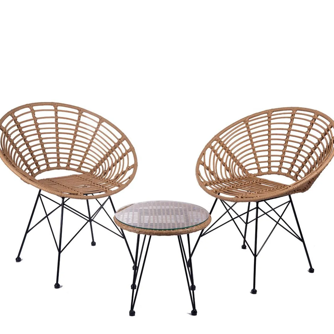 zestaw_mebli_leuca_boho_p_2.webp Zestaw Mebli Leuca Boho Plecione Naturalne Z Dwiema Poduszkami 3 Szt.