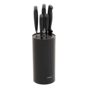 Zestaw Nozy Coxa W Bloku Czarny 6 El.