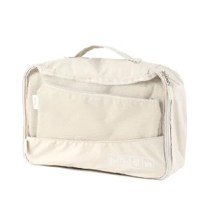 Zestaw Organizerow Podroznych Blaise Bezowych 6Szt