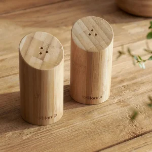 Zestaw Przyprawnikow Bambou Bambusowych 2 Szt.