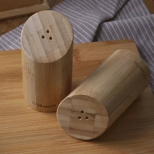 Zestaw Przyprawnikow Bambou Bambusowych 2 Szt.