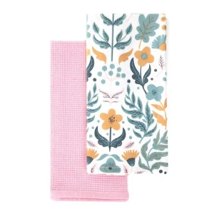 Zestaw Scierek Kuchennych Nadine W Kwiatki 2*45X65 Cm