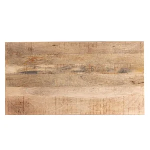 Zestaw Stolikow Kawowych Maya Lite Drewno Mango + Metal 110X60X45 Cm/50X50X40Cm