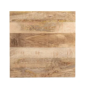 Zestaw Stolikow Kawowych Maya Lite Drewno Mango + Metal 110X60X45 Cm/50X50X40Cm