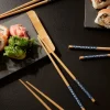Zestaw Sushi Paleczekbambusowych Niebieskich 4 Szt