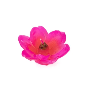 Zestaw Swiec Floral Aura 3 Szt. Kwiaty Rozowe 140 G