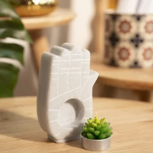 Zestaw Swiec Jade 6 Szt. Sukulenty 166 G