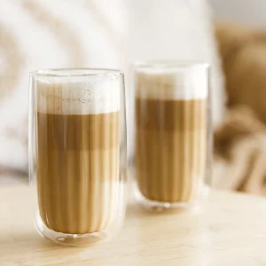 Zestaw Szklanek Cembra Groove Z Podwojna Scianka, 2 Szt. 0,35 L