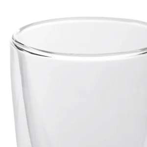 Zestaw Szklanek Cembra Modern Geometryczne Z Podwojna Scianka, 2 Szt. 0,28 L