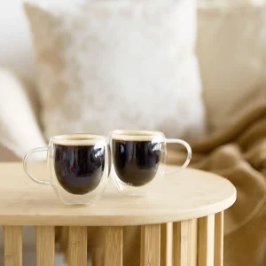 Zestaw Szklanek Cembra Z Podwojna Scianka 2 Szt. 0.12