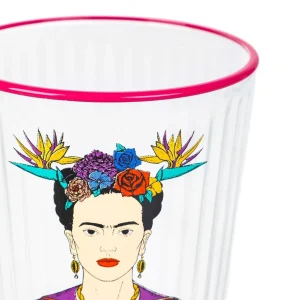 Zestaw Szklanek Frida Kahlo Fuksjowych, 2 Szt. 0.38