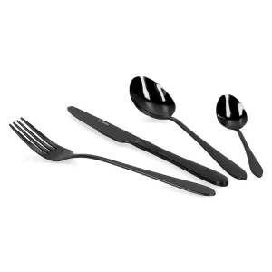 Zestaw Sztućców Abele Czarne 16 Szt.
