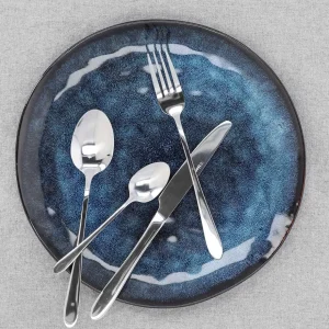 Zestaw Sztućców Abele Srebrne 16 Szt.