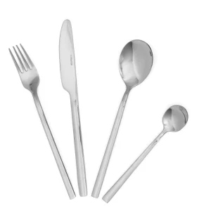 Zestaw Sztućców Aperi Srebrne 24 Szt.