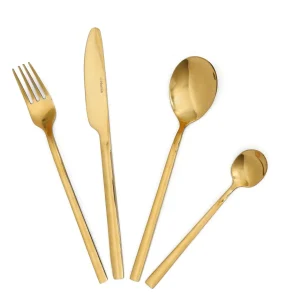 Zestaw Sztućców Aperi Zlote 24 Szt.