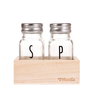 Zestaw Voscari Solniczka I Pieprzniczka 10 Cm