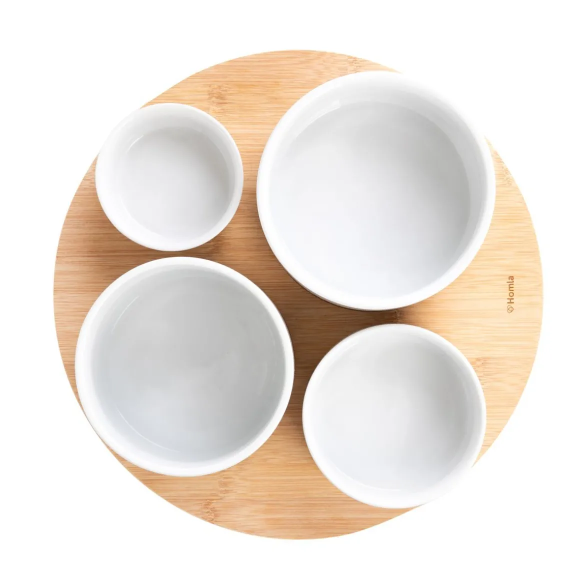 zestaw_yifan_bialy_misek__3.webp Zestaw Yifan Bialy, Misek Do Serwowania 5 El. 33 Cm