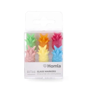 Znaczniki Rithi Summer Do Kubkow I Kieliszkow Ananas 6 Szt.